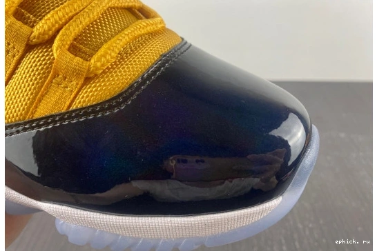 Cheap EP Jordan 11 yellow and Air AJ11 black 0507